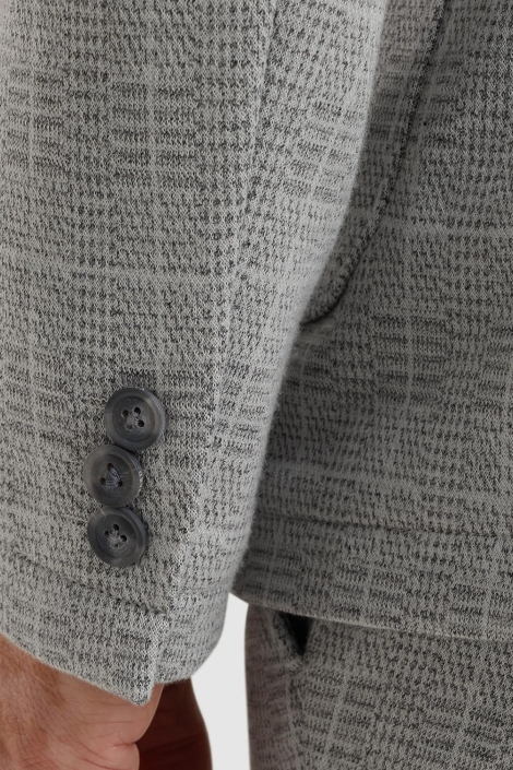 Vanguard blazer knitted check raceford